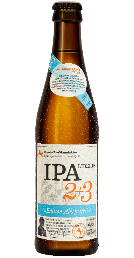 IPA Liberis 2+3  - »Edition Alkoholfrei« | Riegele