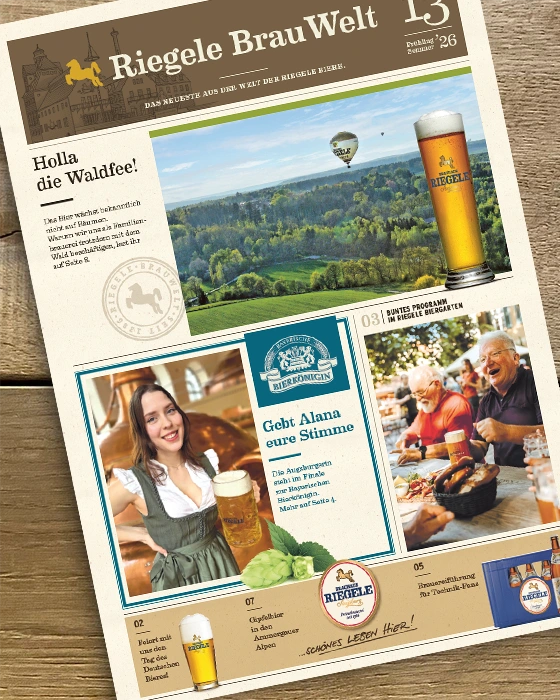 BrauWelt Zeitung 2026 | Riegele
